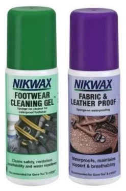 Nikwax Twin Fabric & Leather-Footwear Cleaning Gel 125 Ml