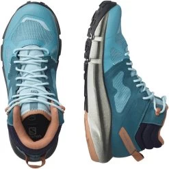 Salomon Predict Hike Mid GTX W -Outdoor Schoenen Winkel salomon predict hike mid gtx w mallard blue delphinium blue mocha mousse 3 5 uk 36eur mallard blue delphinium blue mocha mousse 6