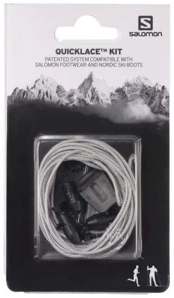 Salomon Quick Lace Kit -Outdoor Schoenen Winkel salomon quick lace kit grey 3